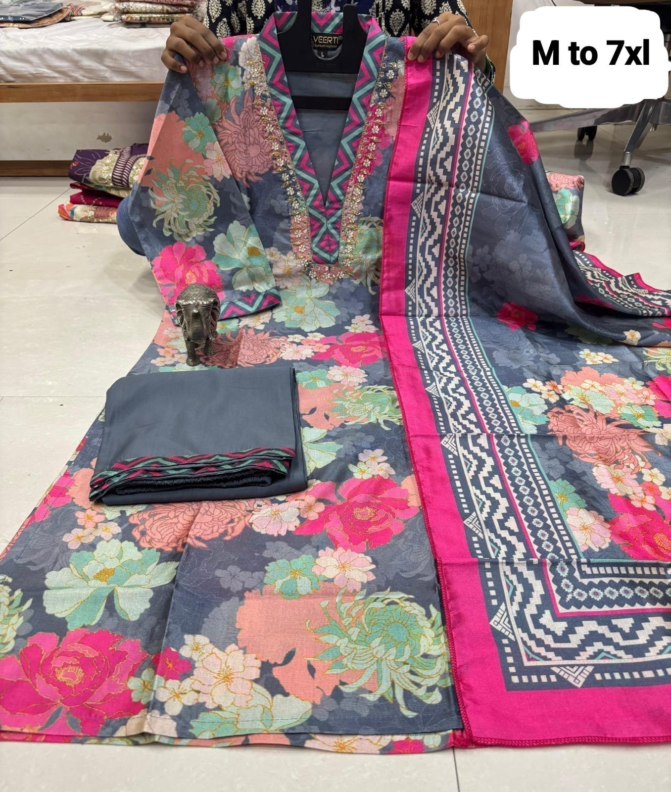 Premium Assam Silk Kurti