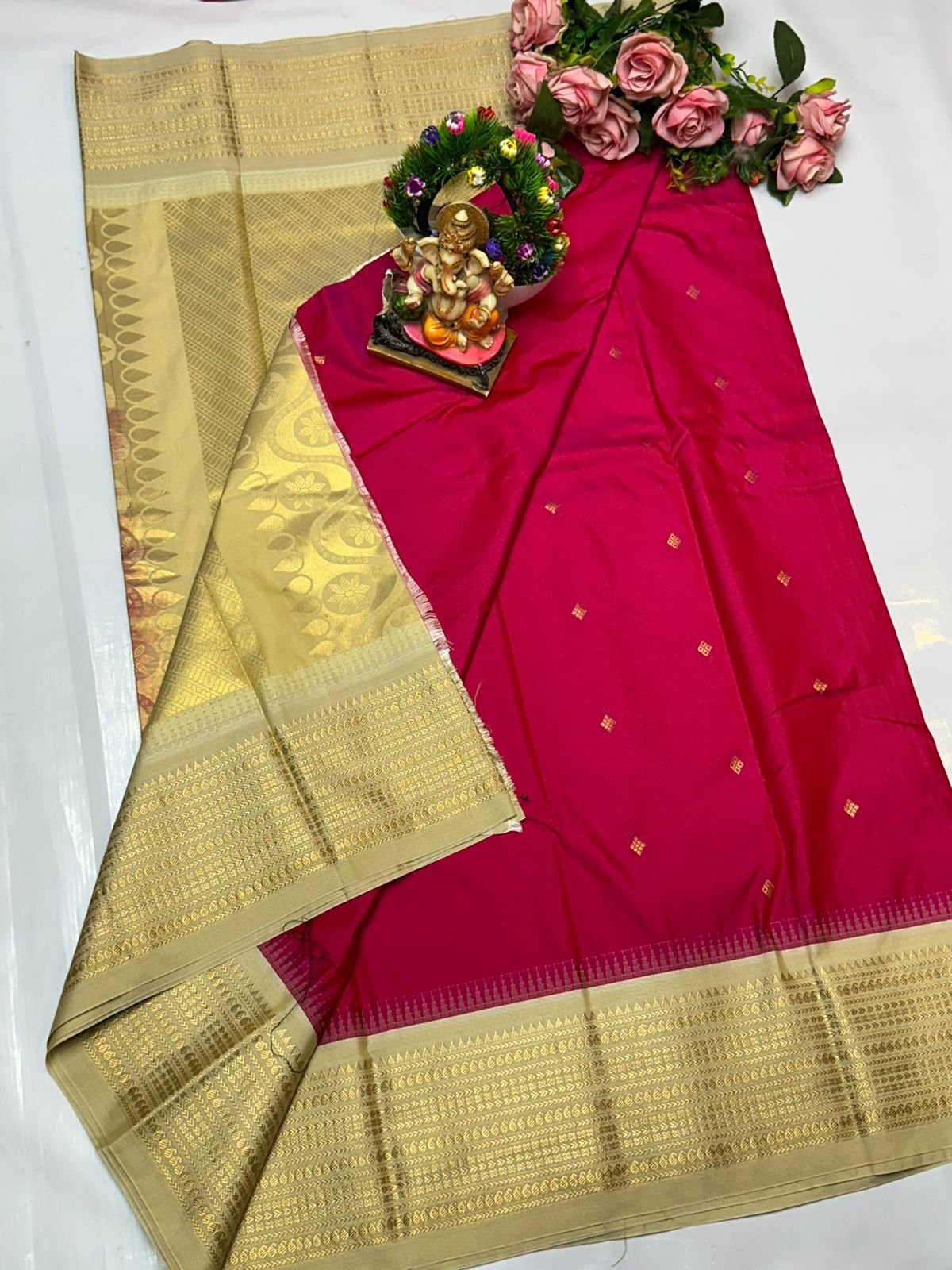 Semi Gadwal Sarees