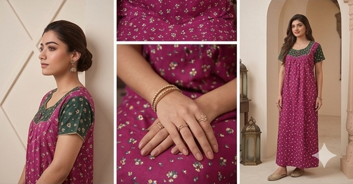 Embroidery Nighties