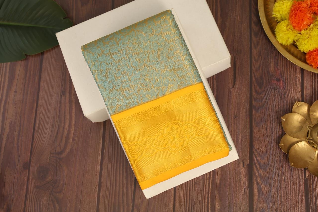 Premium silk Couple combo set (Shirt - Dhoti + Bridal semi silk sarees)